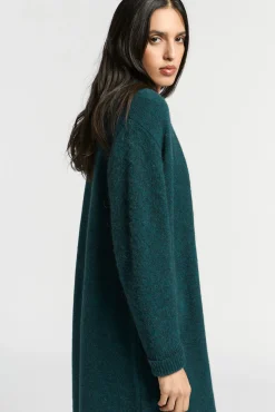 Xandres Gilet long en laine d’alpaga-Femme Xandres Plus|Pulls & Cardigans