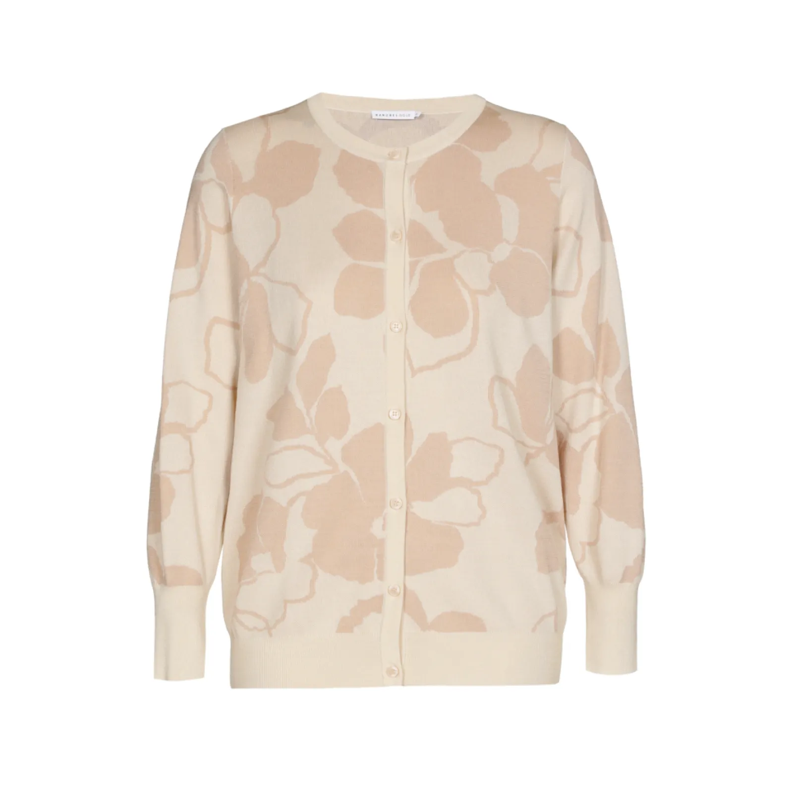 Xandres Gilet à motif floral en jacquard-Femme Xandres Plus|Pulls & Cardigans