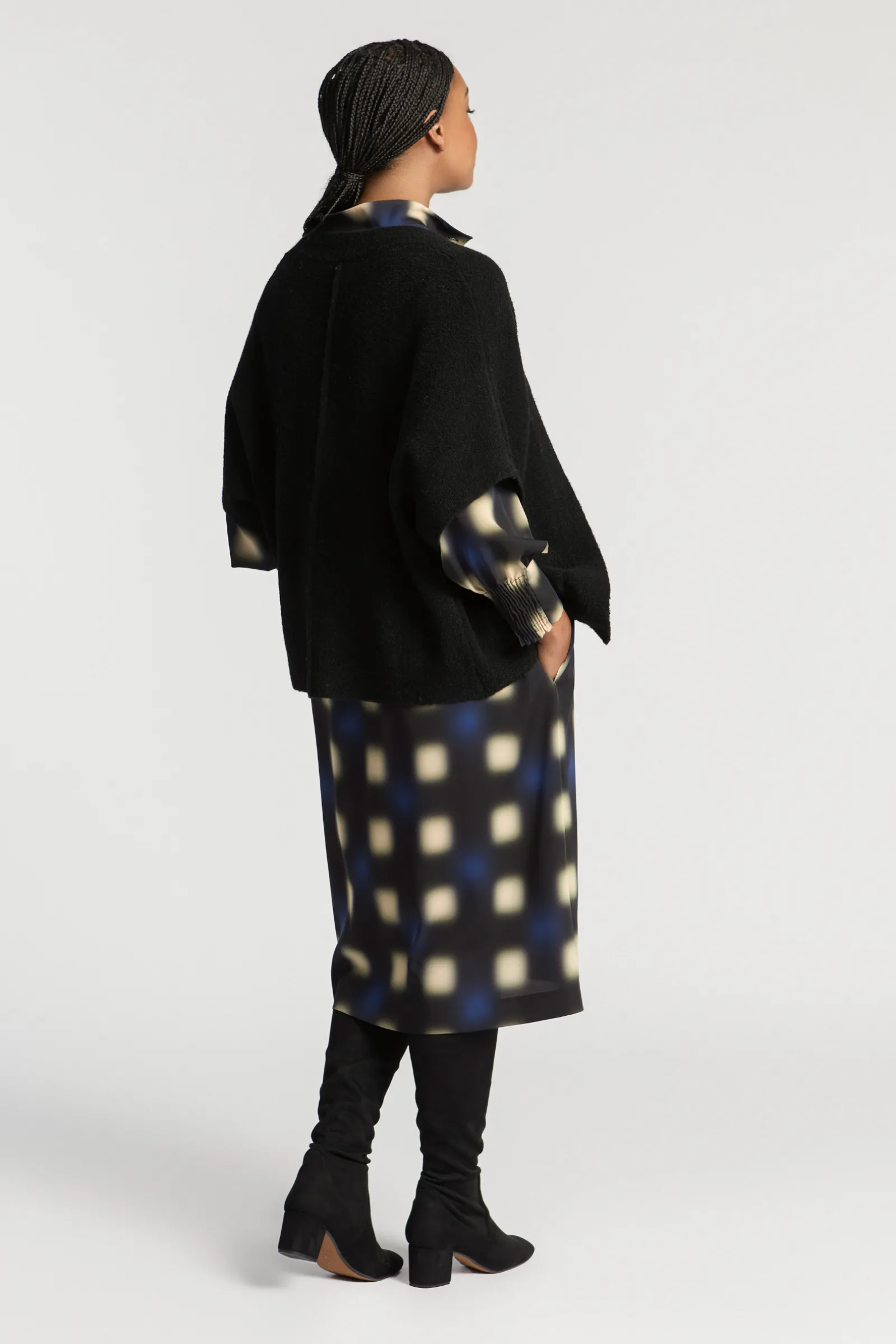 Xandres Gilet à épaules tombantes-Femme Xandres Plus|Pulls & Cardigans