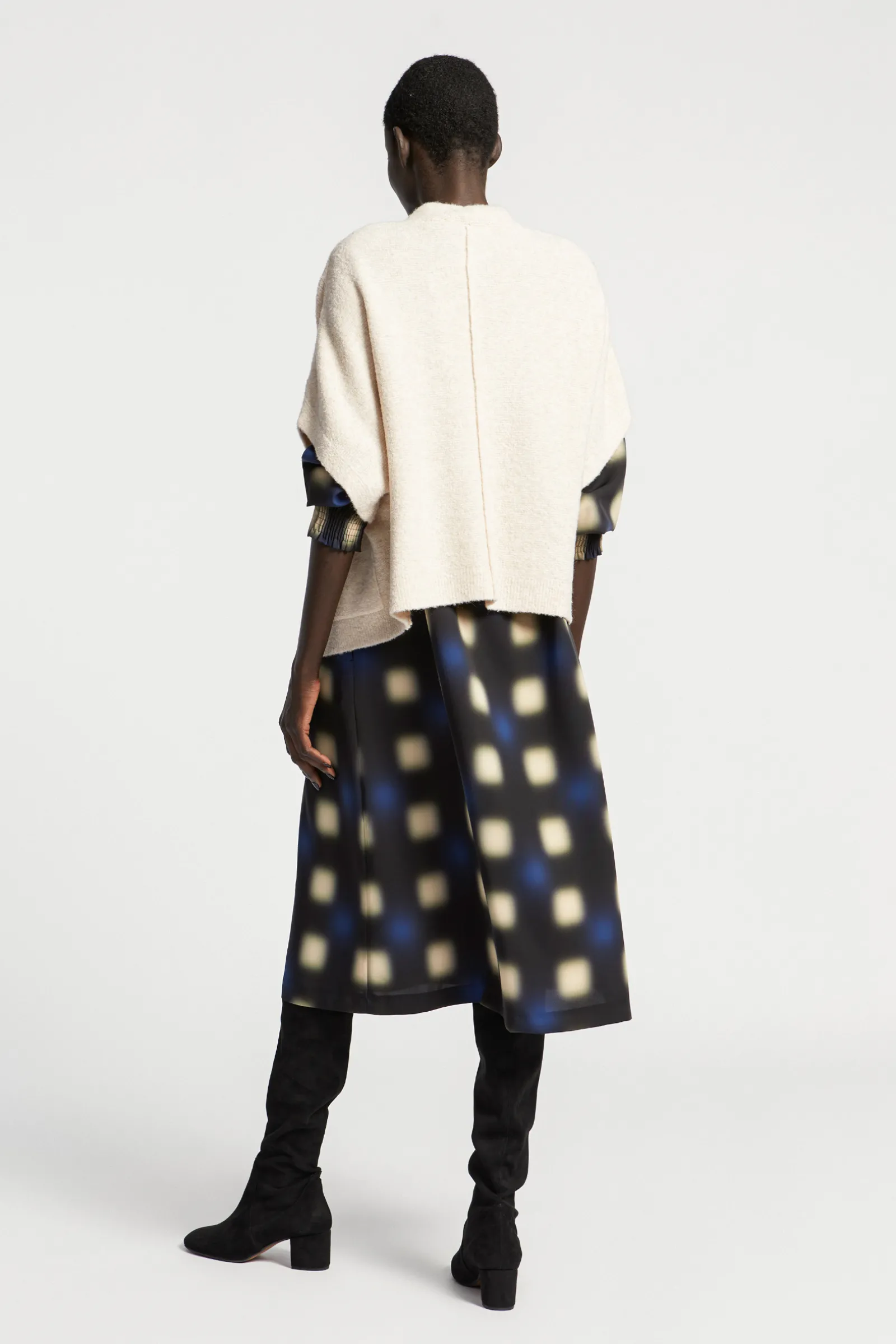 Xandres Gilet à épaules tombantes-Femme Xandres Plus