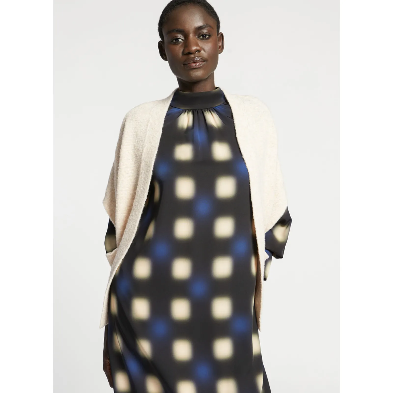Xandres Gilet à épaules tombantes-Femme Xandres Plus