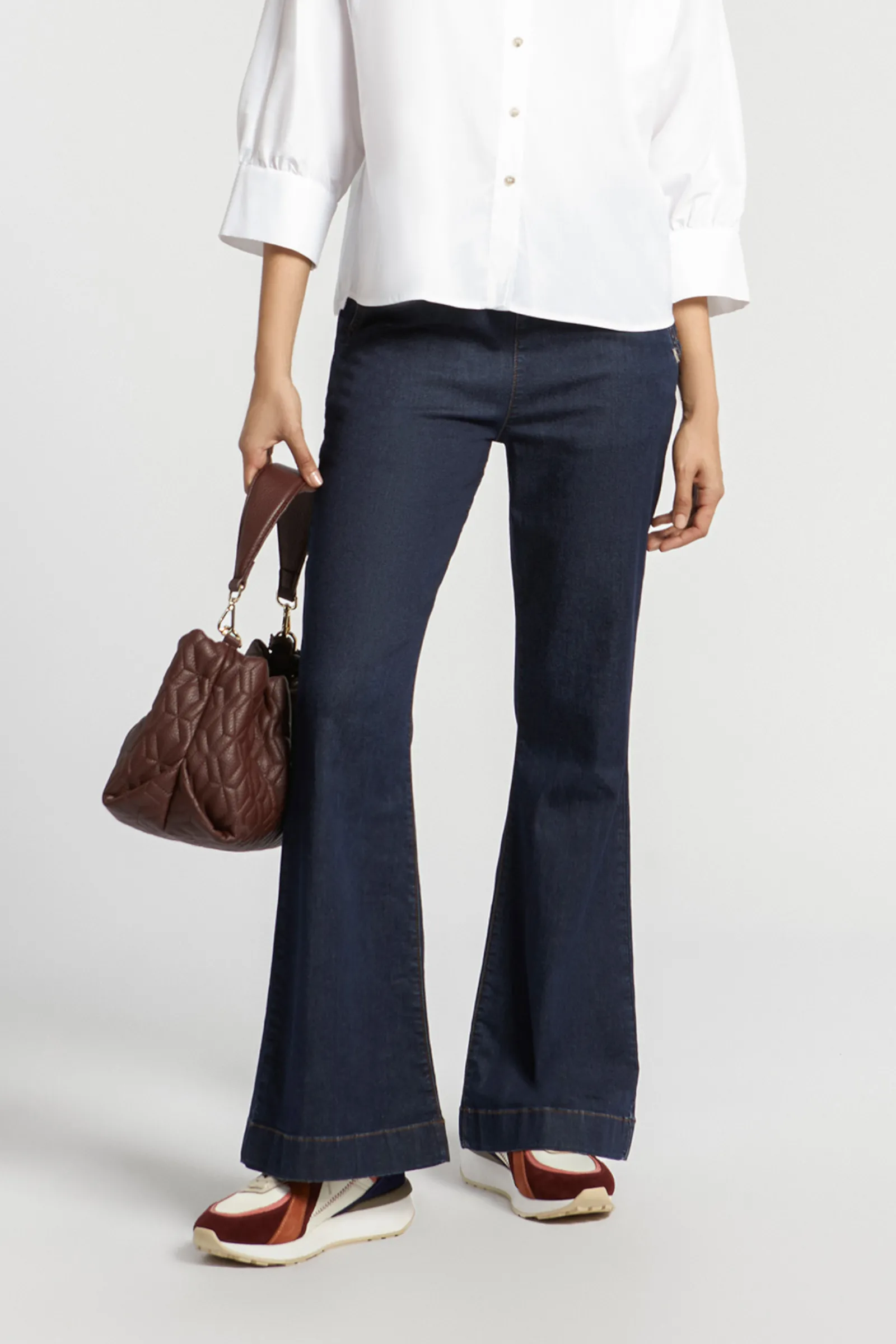Xandres Jean à jambes larges-Femme Pantalons