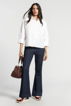 Xandres Jean à jambes larges-Femme Pantalons