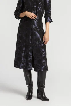 Xandres Jupe en jacquard à imprimé floral-Femme Xandres Plus|Jupes