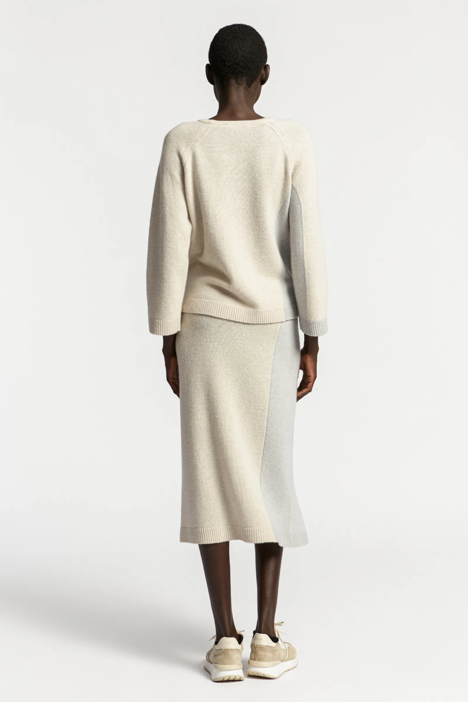 Xandres Jupe en laine fine ajustée-Femme Xandres Plus|Jupes