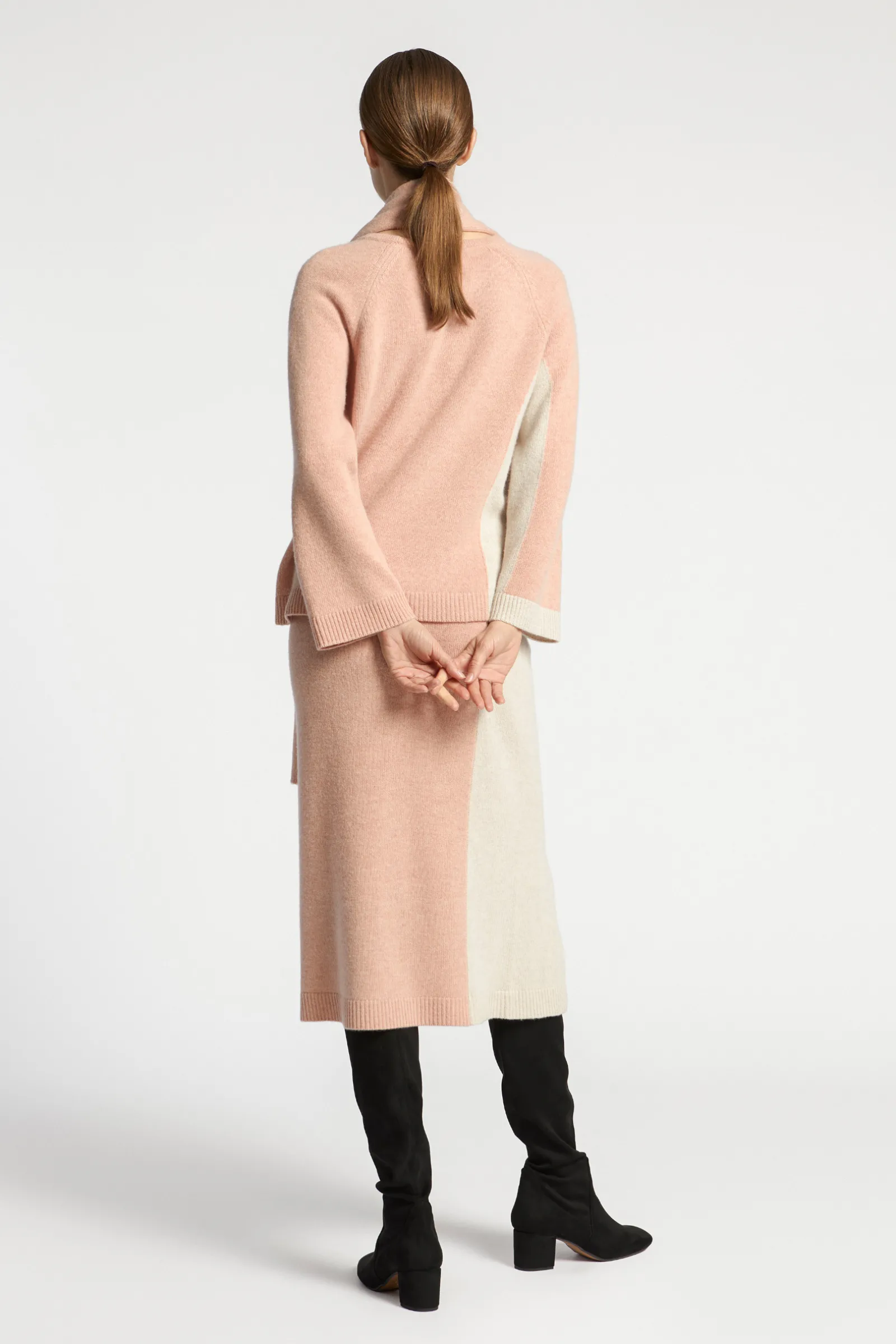 Xandres Jupe en laine fine ajustée-Femme Xandres Plus|Jupes