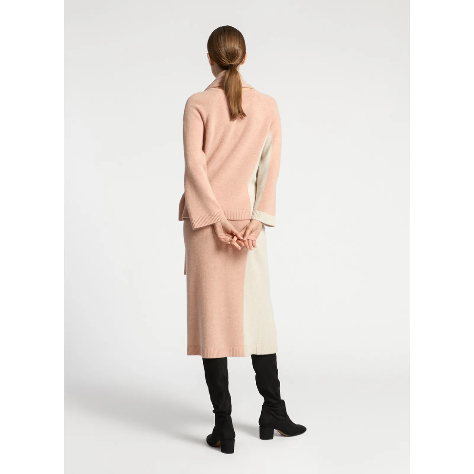 Xandres Jupe en laine fine ajustée-Femme Xandres Plus|Jupes
