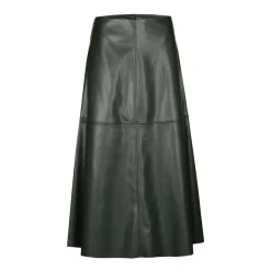 Xandres Jupe en ligne A en faux cuir-Femme Jupes