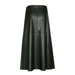 Xandres Jupe en ligne A en faux cuir-Femme Jupes