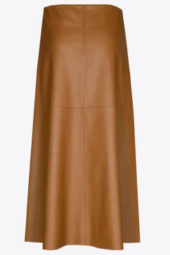 Xandres Jupe en ligne A en faux cuir-Femme Jupes