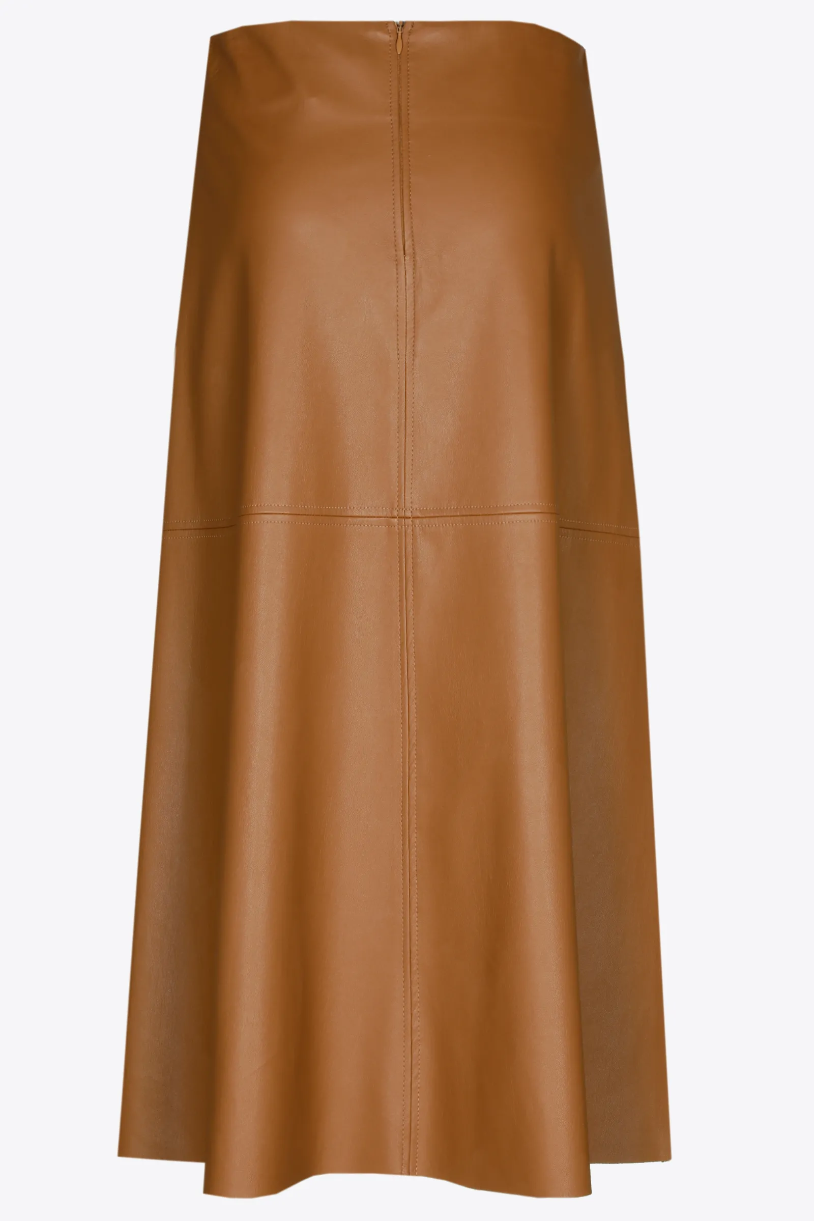 Xandres Jupe en ligne A en faux cuir-Femme Jupes