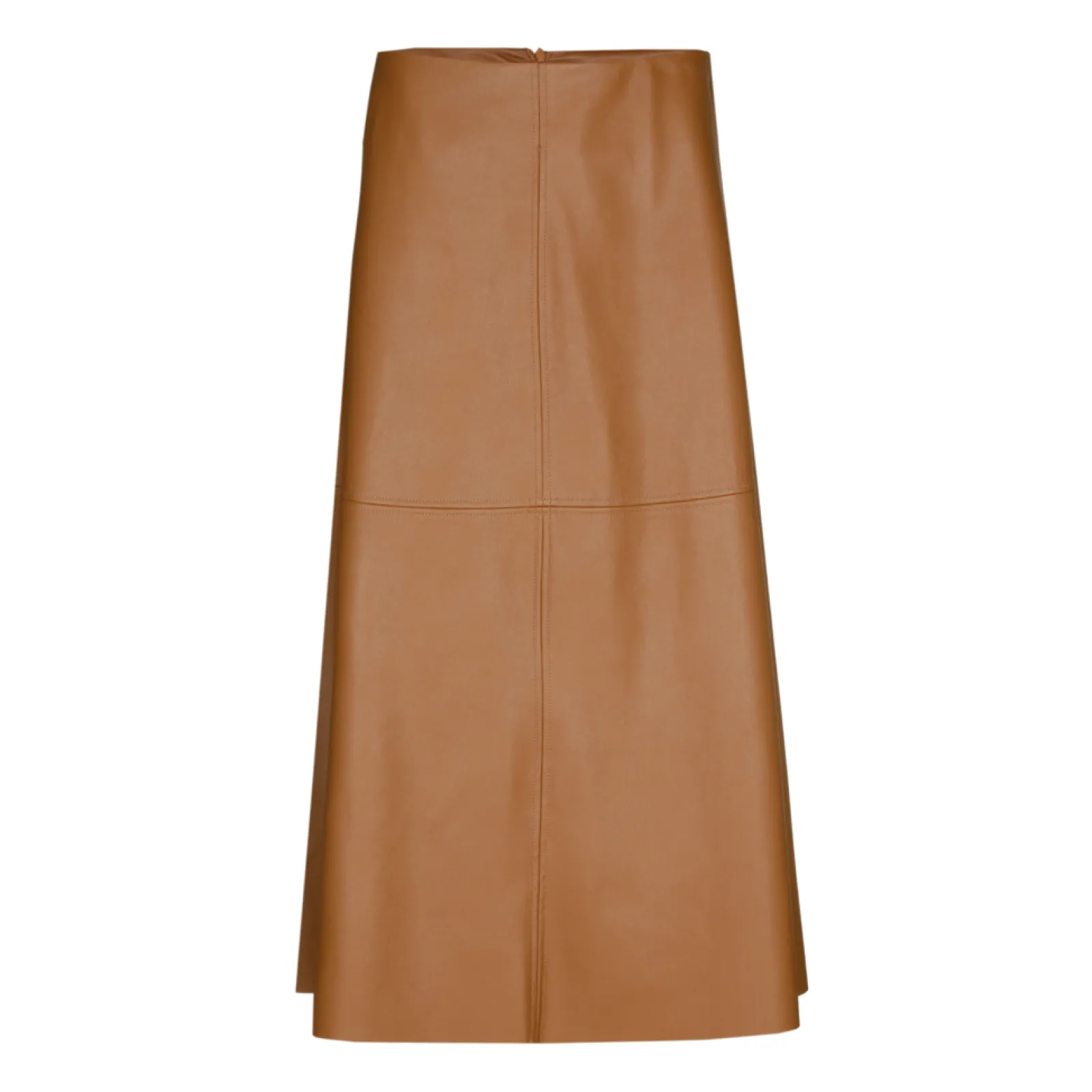Xandres Jupe en ligne A en faux cuir-Femme Jupes