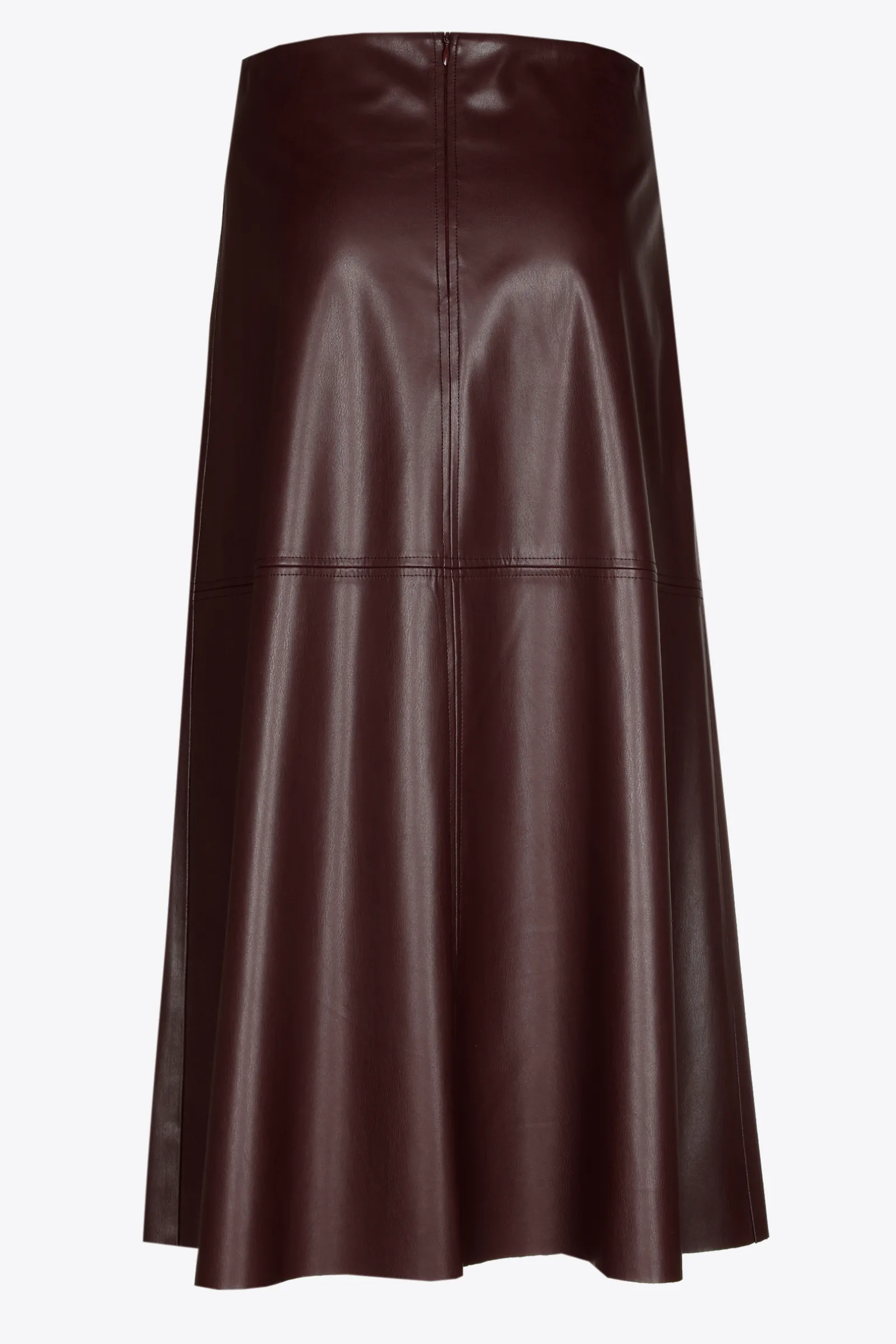 Xandres Jupe en ligne A en faux cuir-Femme Jupes
