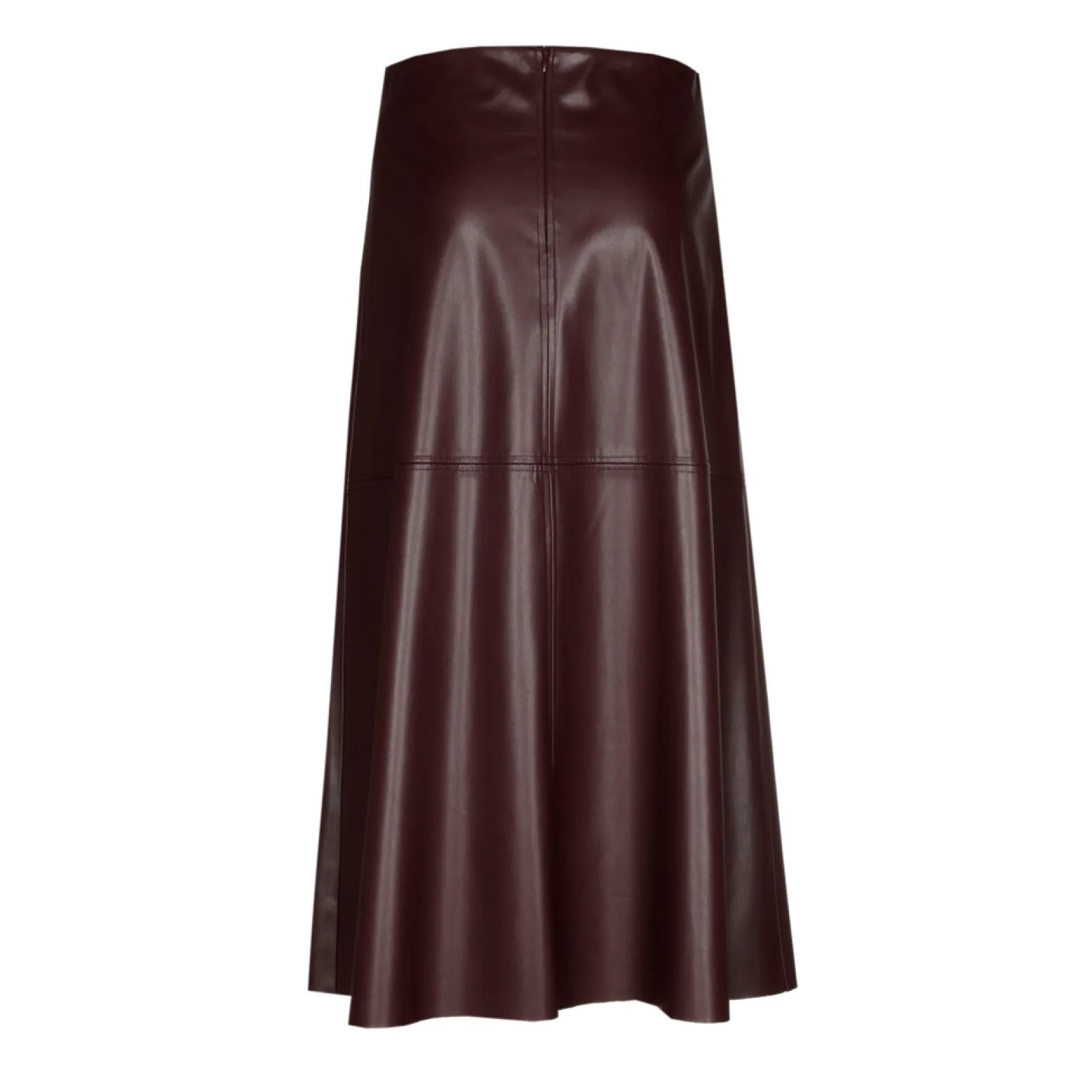 Xandres Jupe en ligne A en faux cuir-Femme Jupes
