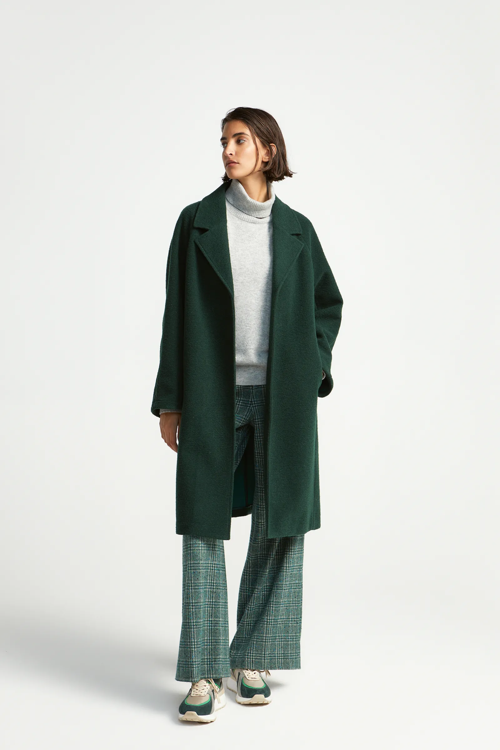 Xandres Manteau long en laine-Femme Xandres Plus|Manteaux & Vestes