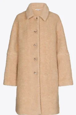 Xandres Manteau long en tissu bouclé-Femme Xandres Plus|Manteaux & Vestes