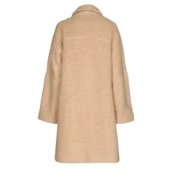 Xandres Manteau long en tissu bouclé-Femme Xandres Plus|Manteaux & Vestes