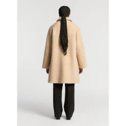 Xandres Manteau long en tissu bouclé-Femme Xandres Plus|Manteaux & Vestes