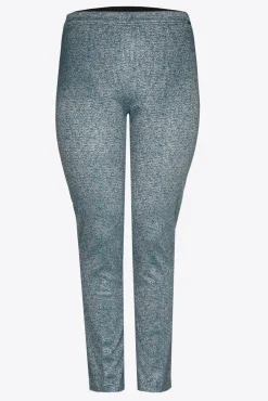 Xandres Pantalon avec bande élastique à la taille-Femme Xandres Plus|Pantalons