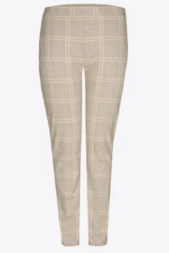 Xandres Pantalon à carreaux-Femme Xandres Plus|Pantalons