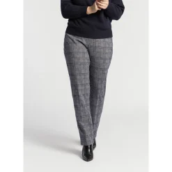 Xandres Pantalon à carreaux-Femme Xandres Plus|Pantalons