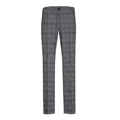 Xandres Pantalon à carreaux à jambes étroites-Femme Pantalons