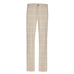 Xandres Pantalon à carreaux à jambes étroites-Femme Pantalons