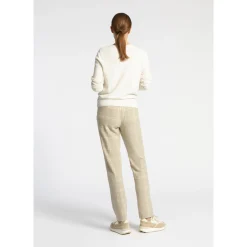 Xandres Pantalon à carreaux à jambes étroites-Femme Pantalons