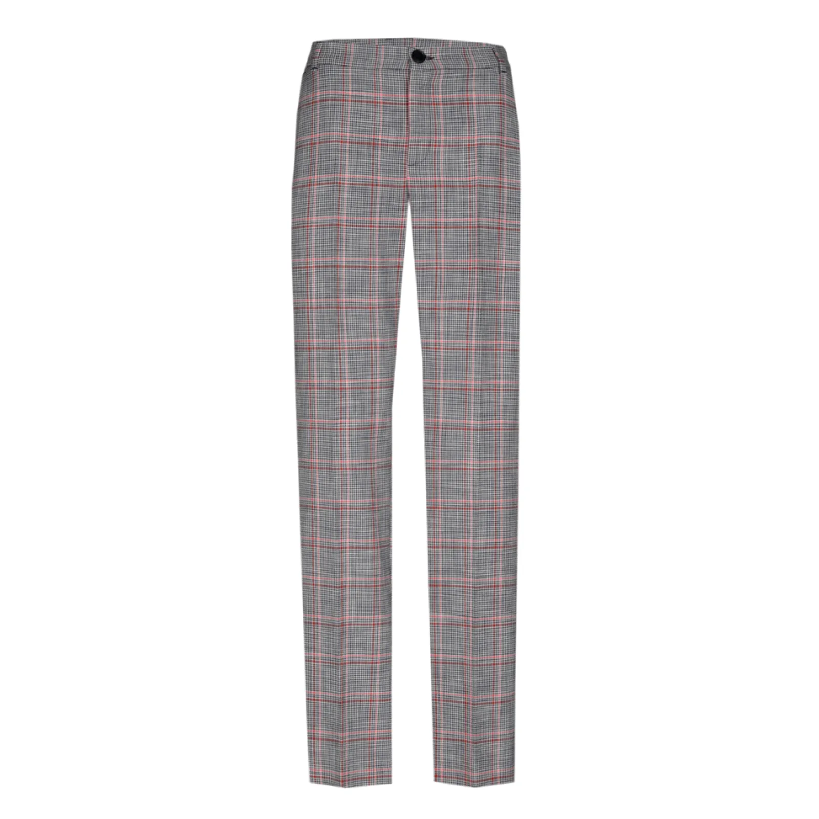 Xandres Pantalon à carreaux à jambes étroites-Femme Pantalons