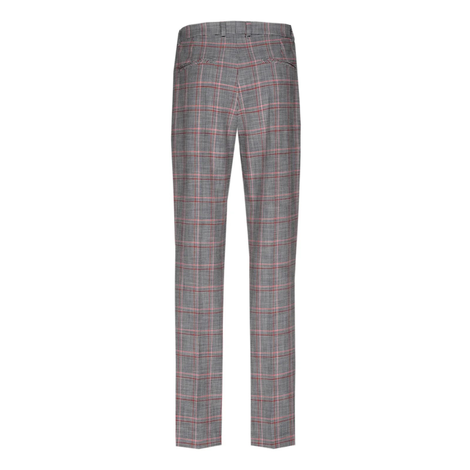 Xandres Pantalon à carreaux à jambes étroites-Femme Pantalons