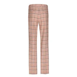 Xandres Pantalon à carreaux à jambes étroites-Femme Pantalons