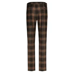 Xandres Pantalon à carreaux à larges motifs-Femme Pantalons