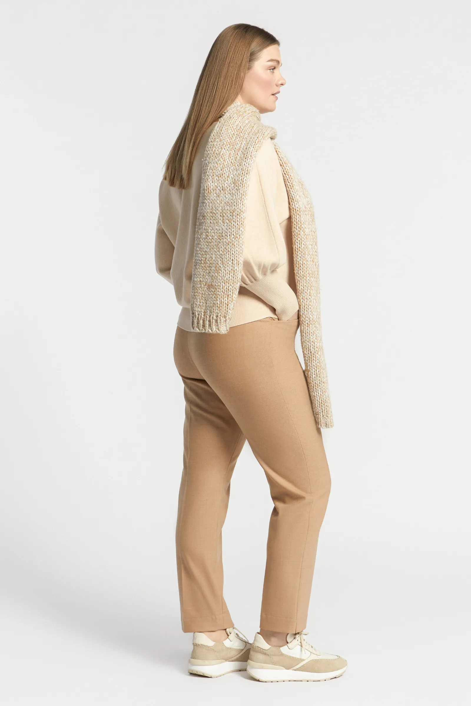Xandres Pantalon contenant notamment de la laine-Femme Xandres Plus|Pantalons