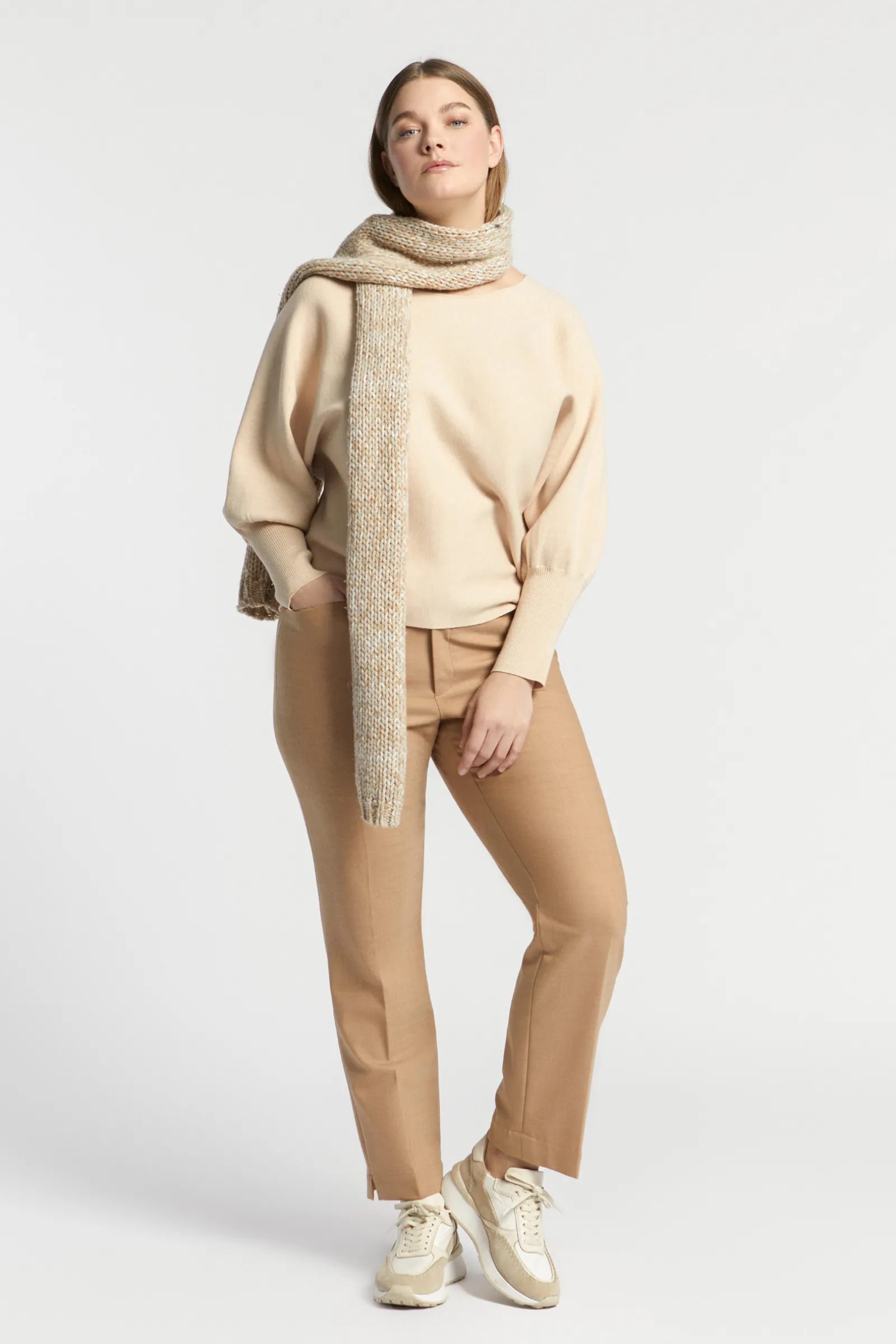 Xandres Pantalon contenant notamment de la laine-Femme Xandres Plus|Pantalons