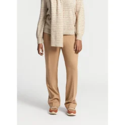 Xandres Pantalon doux à jambes droites-Femme Xandres Plus|Pantalons