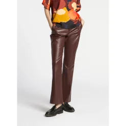 Xandres Pantalon en faux cuir-Femme Pantalons