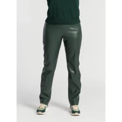 Xandres Pantalon en faux cuir à élastique-Femme Xandres Plus|Pantalons