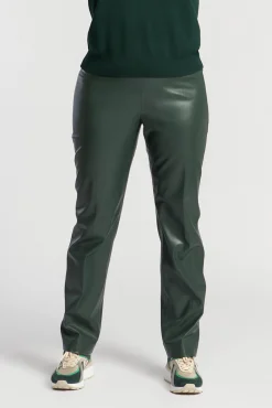 Xandres Pantalon en faux cuir à élastique-Femme Xandres Plus|Pantalons
