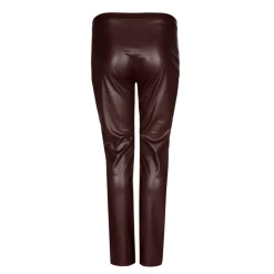 Xandres Pantalon en faux cuir à élastique-Femme Xandres Plus|Pantalons
