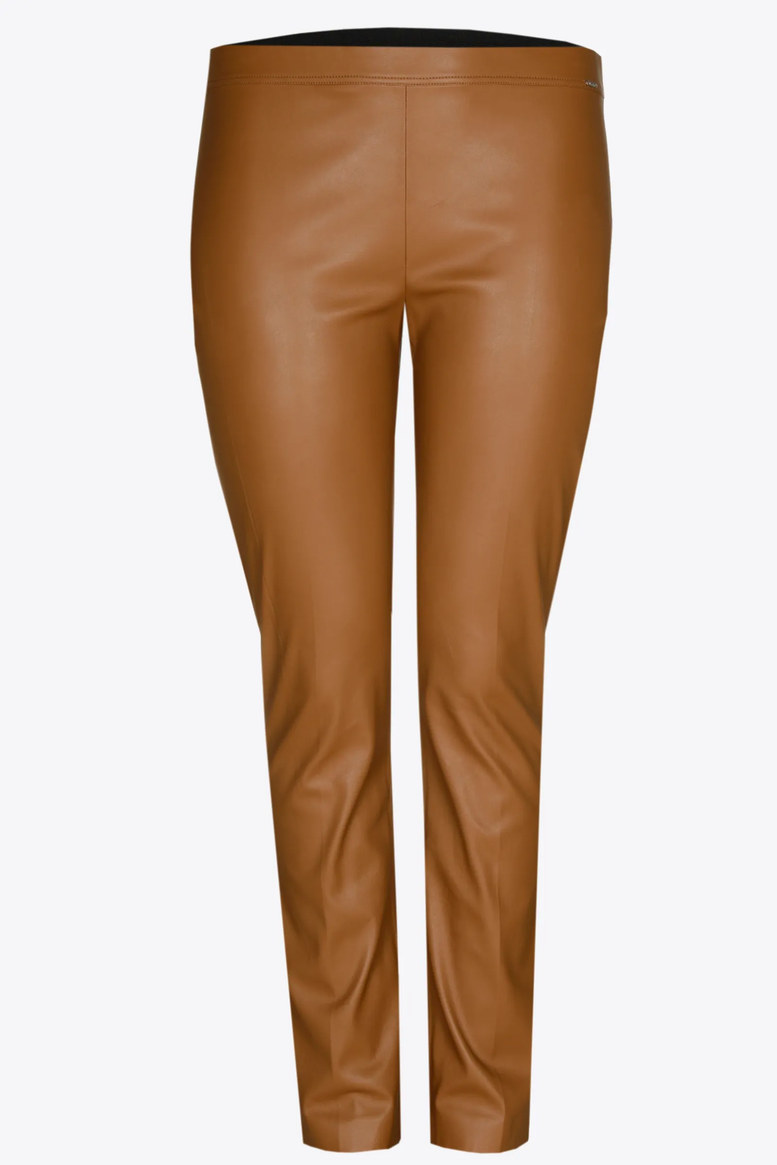 Xandres Pantalon en faux cuir à élastique-Femme Xandres Plus|Pantalons