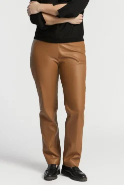 Xandres Pantalon en faux cuir à élastique-Femme Xandres Plus|Pantalons
