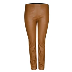 Xandres Pantalon en faux cuir à élastique-Femme Xandres Plus|Pantalons