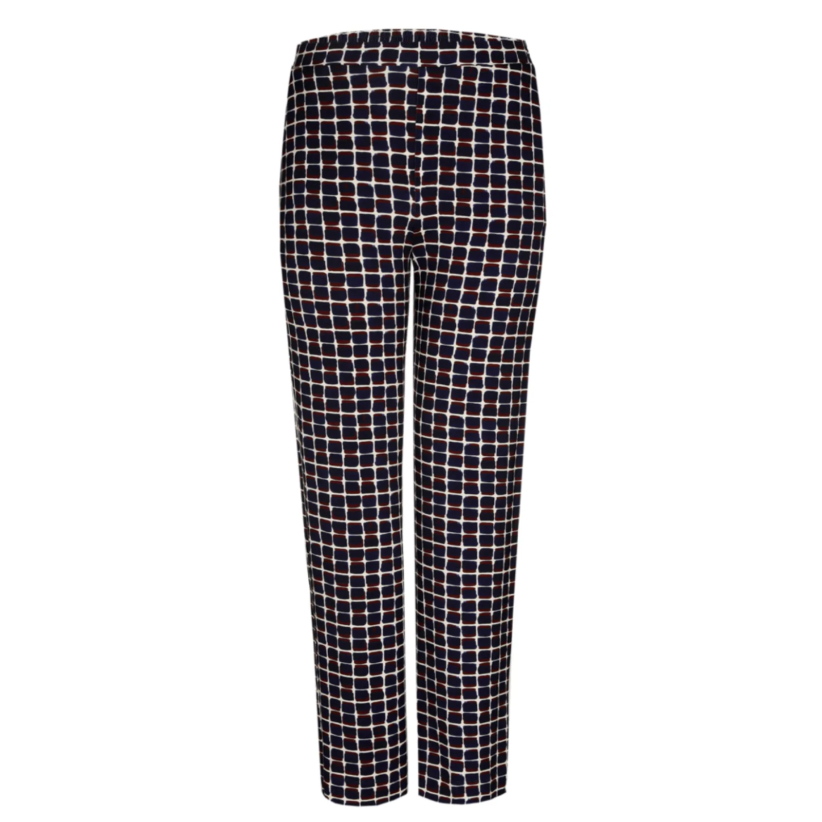 Xandres Pantalon en jersey avec imprimé fantaisie-Femme Xandres Plus|Pantalons