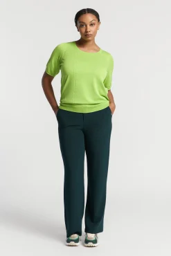 Xandres Pantalon en jersey à jambes larges-Femme Xandres Plus|Pantalons