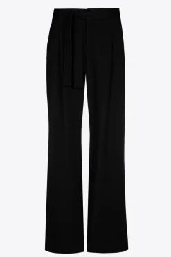 Xandres Pantalon en lurex-Femme Pantalons