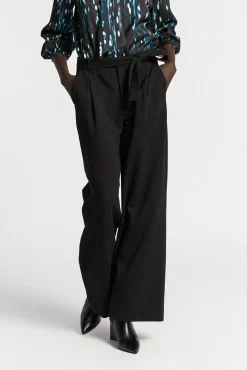 Xandres Pantalon en lurex-Femme Pantalons