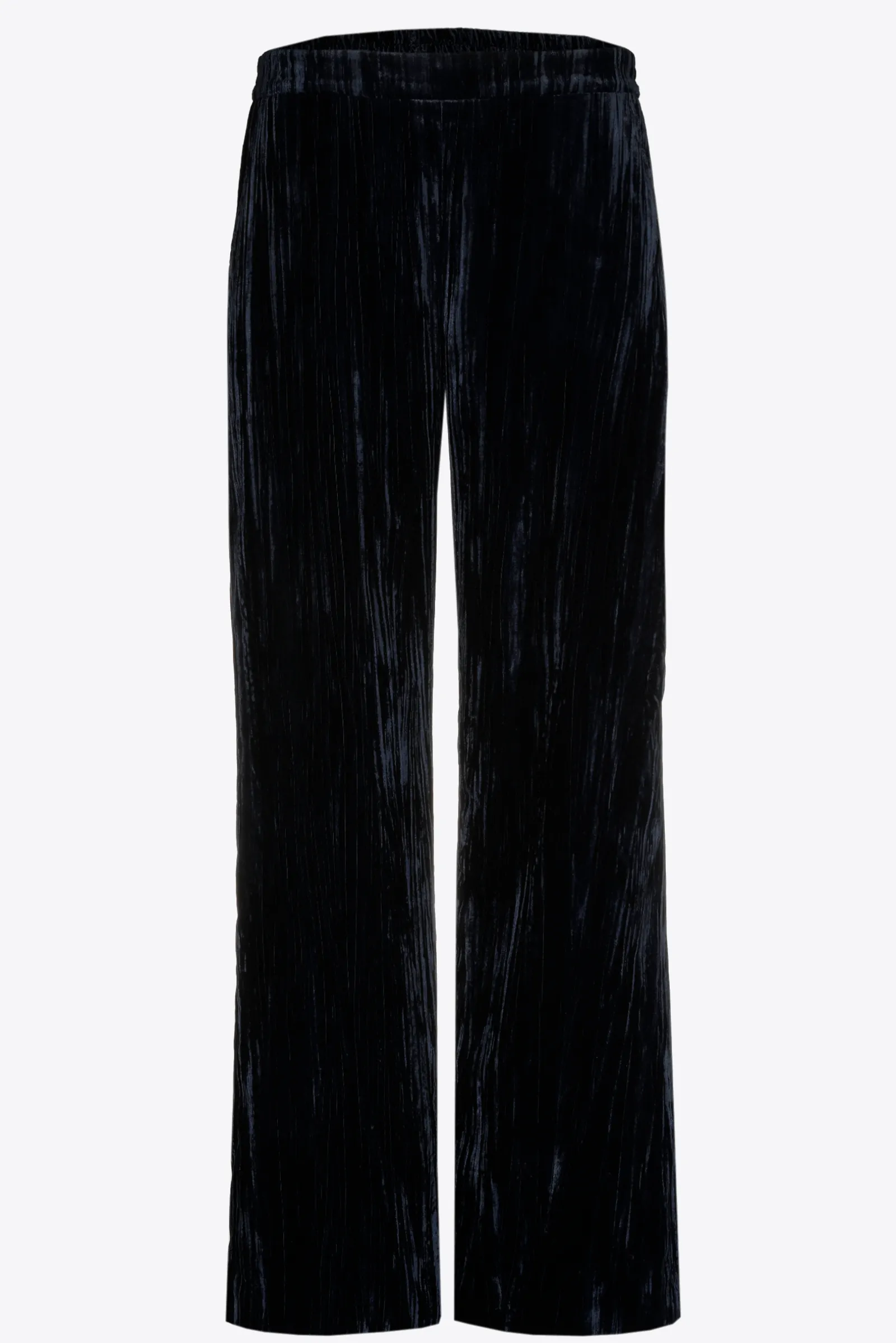Xandres Pantalon en velours écrasé-Femme Pantalons