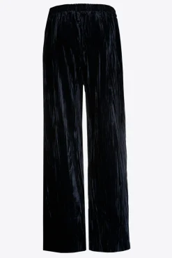 Xandres Pantalon en velours écrasé-Femme Pantalons