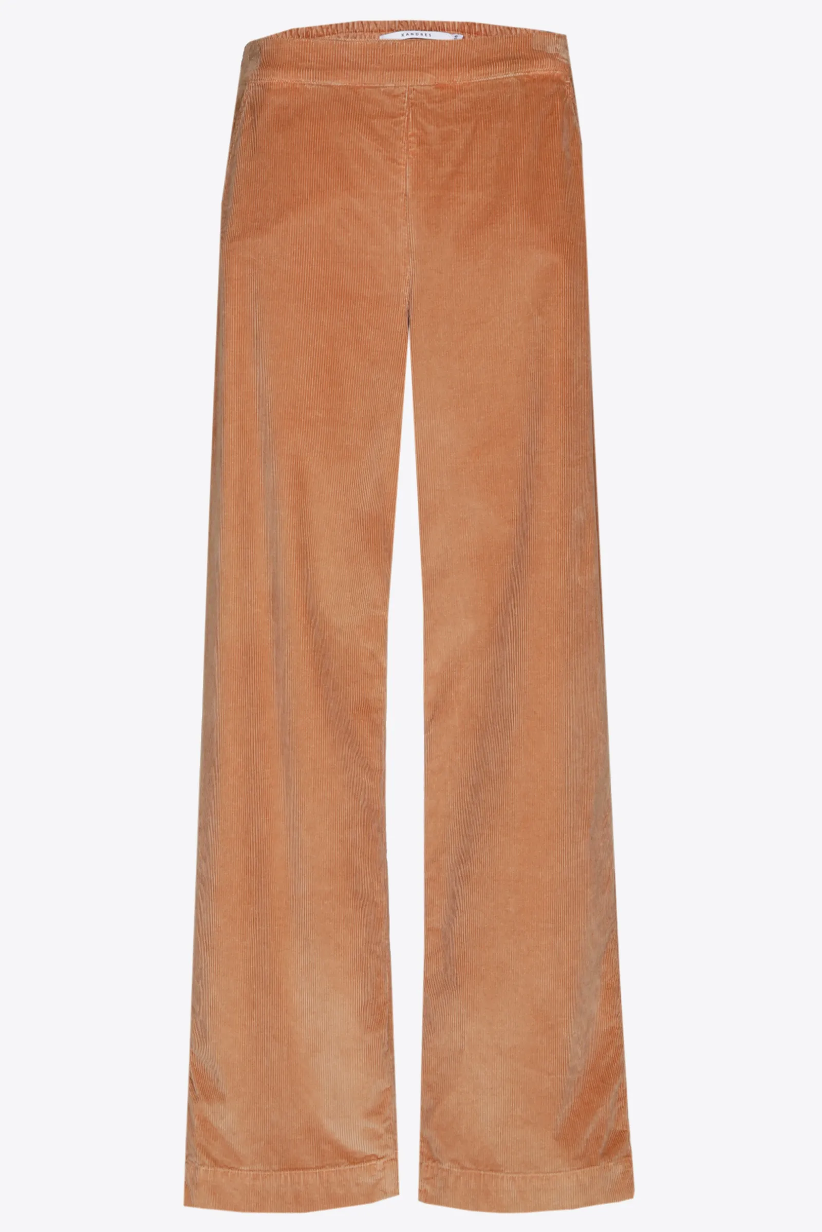 Xandres Pantalon extensible en velours côtelé-Femme Pantalons