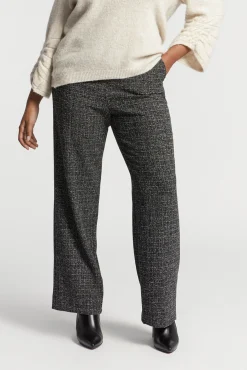 Xandres Pantalon habillé en tissu bouclettes-Femme Xandres Plus|Pantalons
